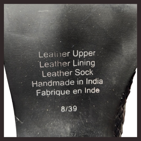 Jeffrey Campbell | Avanti Weave Leather Slip-on Mules (8/39) - Picture 12 of 13